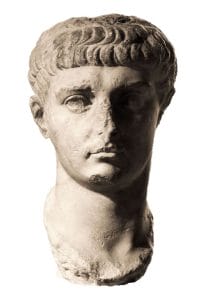 Tiberius Claudius Drusus Nero Germanicus Claudius Bust