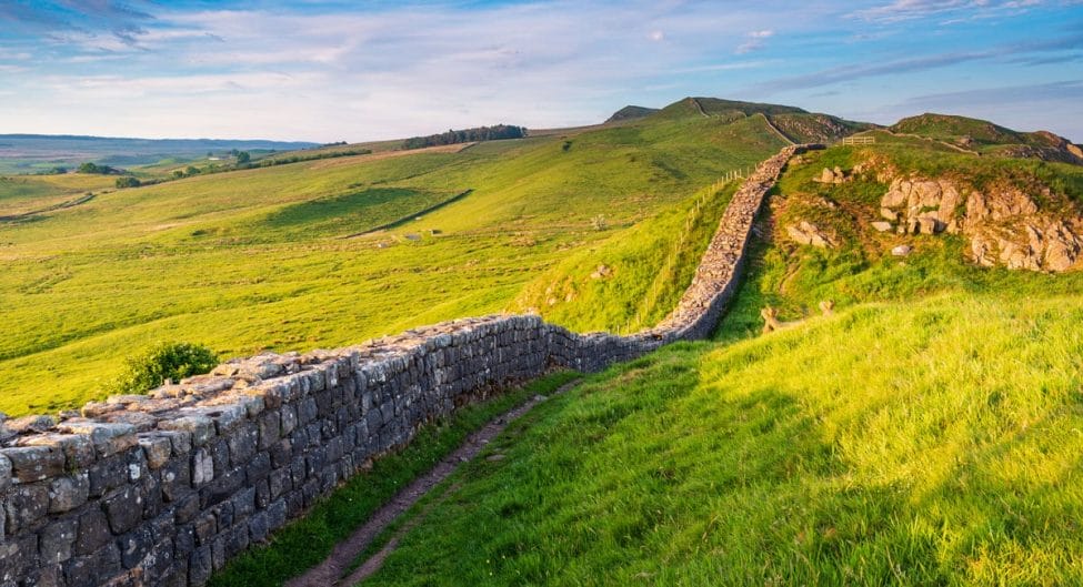 Hadrian's Wall by the Romans