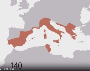 roman map