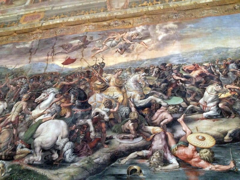 Room of Constantine - The Battle of the Milvian Bridge